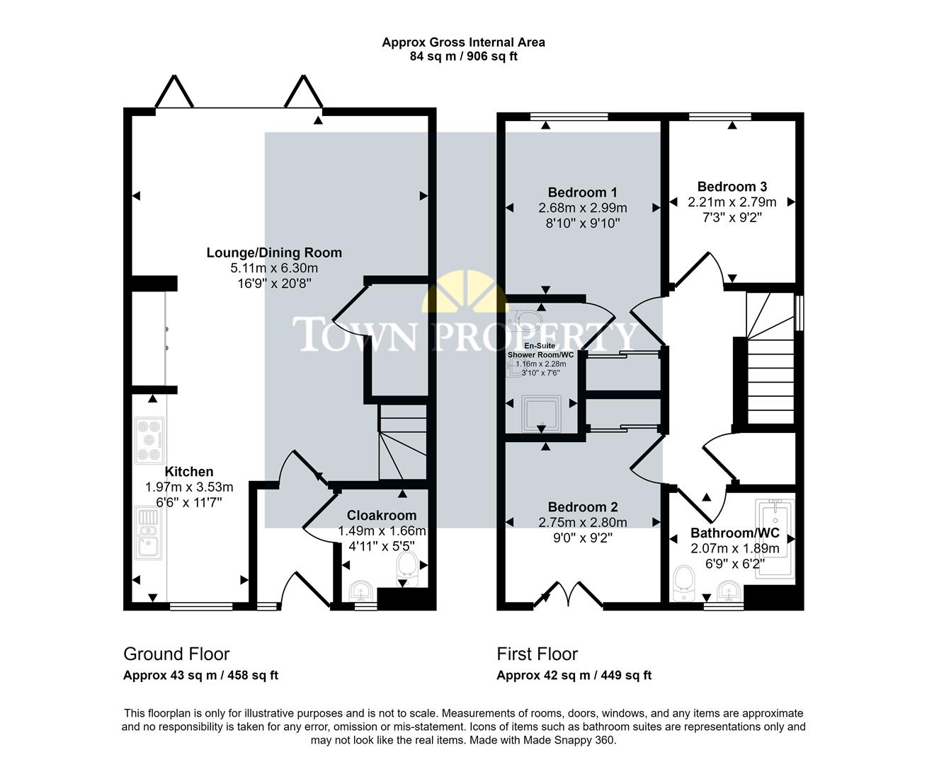 Property Details for Sunflower Lane Polegate BN26 6FD Town Property Estate Agents. Polegate